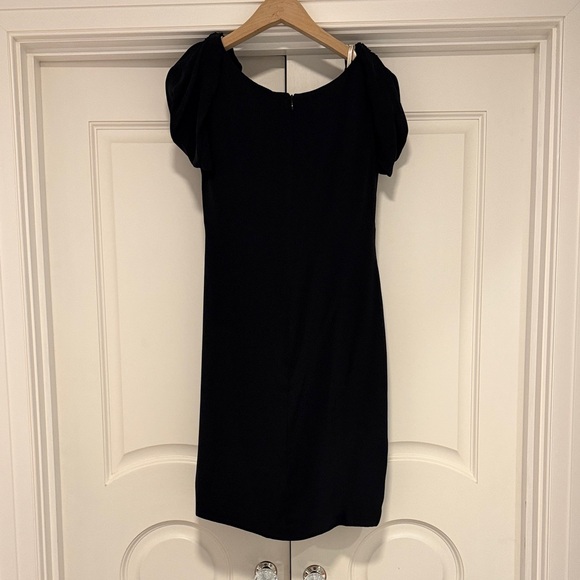 marchesa black dress Embellished Black Gown – shoprodeodrive main image 0